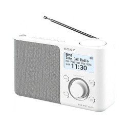 Sony Radio numérique DAB.DAB+.FM.PLL - 87.5 - 108 MHz - 1-voie - 8 cm - LCD XDRS61DW.EU8