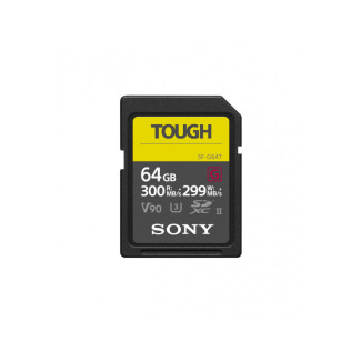 Sony Carte mémoire SDXC G Tough series 64Go UHS-II Class 10 U3 V90 - SF64TG