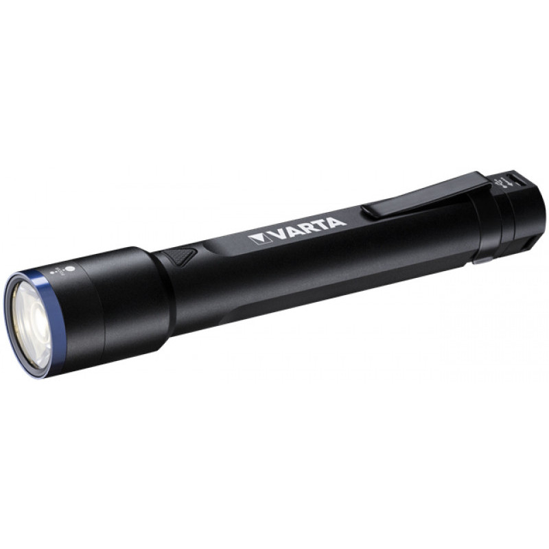 Varta F30R - Lampe torche - Noir - 2 m - IPX4 - LED -18901101111 Varta F30R - Lampe torche - Noir - 2 m - IPX4 - LED -18901101111