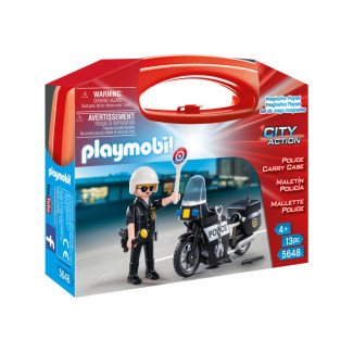 Playmobil City Action - Valisette Motard de Police (5648)