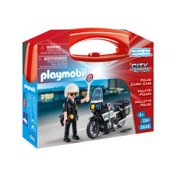Playmobil City Action - Valisette Motard de Police (5648)