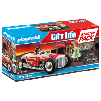 Playmobil City Life - Pack de démarrage Hot Rod (71078)