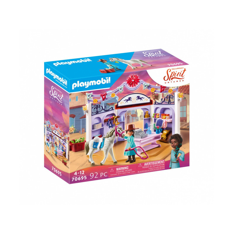 Playmobil Spirit - Boutique d\'équitation de Miradero (70695)