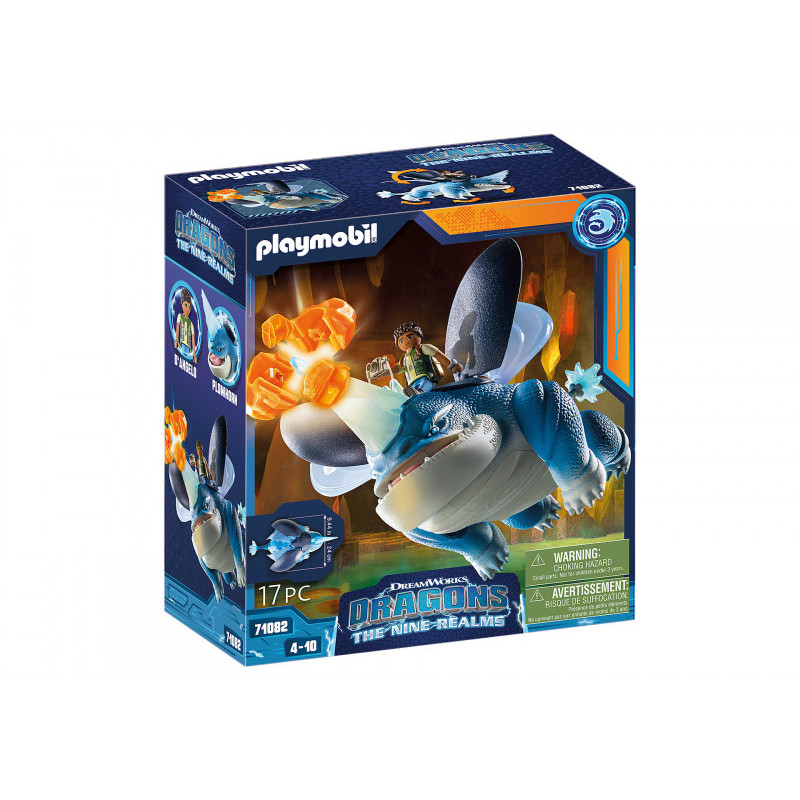 Playmobil Dragons The Nine Realms - Bissocorn & D\'Angelo (71082)