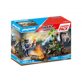 Playmobil City Action - Starter Pack Policier et démineur (70817)