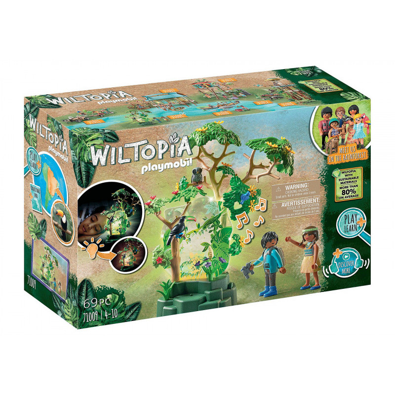 Playmobil Wiltopia - Forêt tropicale avec veilleuse (71009)