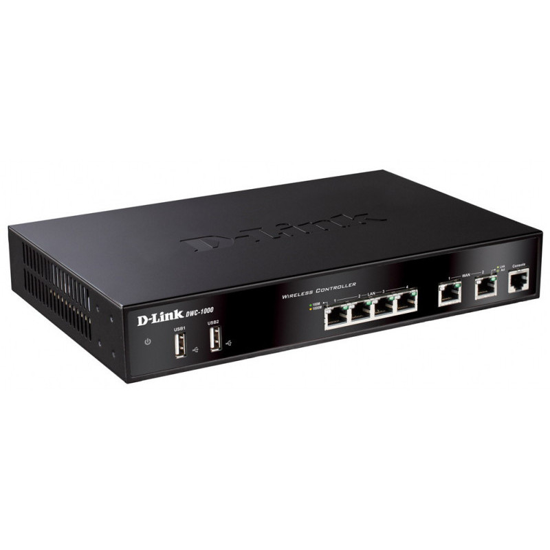 D-LINK DWC-1000 Contrôleur Wi-Fi unifié 4 ports Lan & 2 ports wan Gigabit