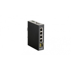 D-LINK DIS-100G-5SW 5-Port Unmanaged L2 Gigabit Ind - DIS-100G-5SW