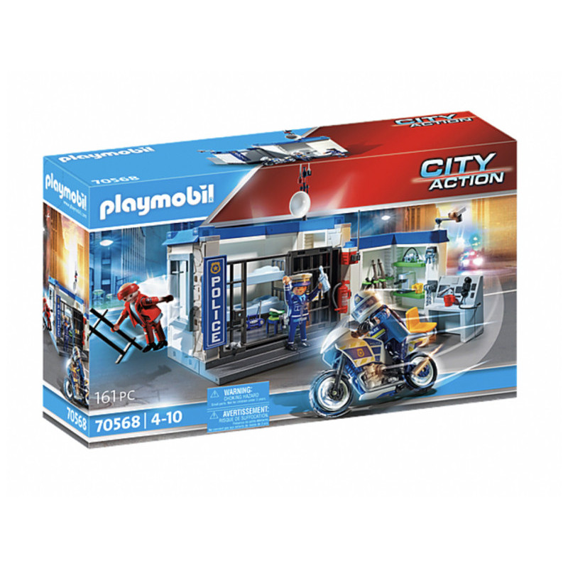 Playmobil City Action - Poste de police et cambrioleur (70568) Playmobil City Action - Poste de police et cambrioleur (70568)