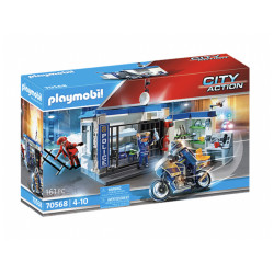 Playmobil City Action - Poste de police et cambrioleur (70568)