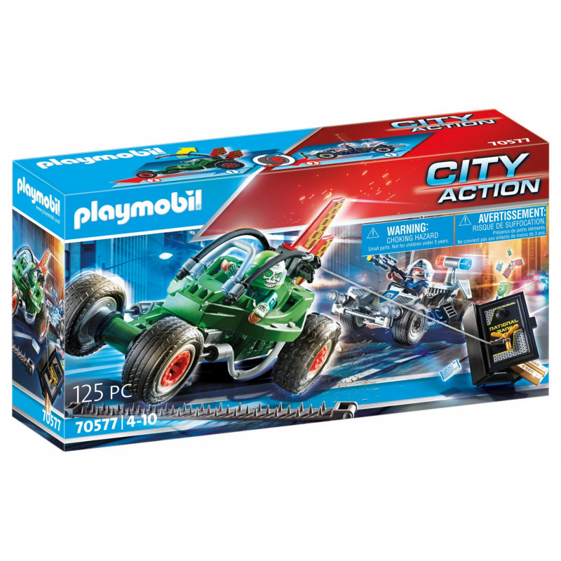 Playmobil City Action - Karts de policier et bandit (70577) Playmobil City Action - Karts de policier et bandit (70577)