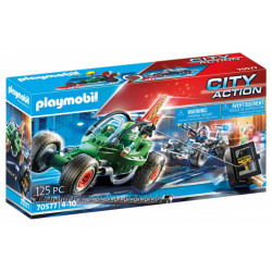 Playmobil City Action - Karts de policier et bandit (70577)