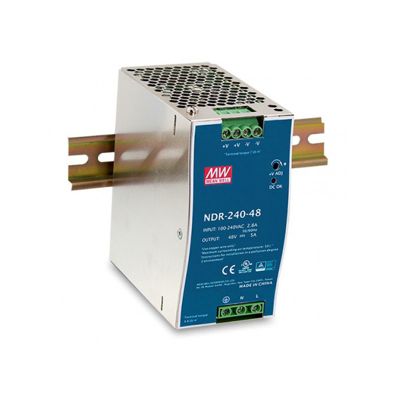 D-LINK Alimentation 240W switch Industriel - Format Rail-DIN - DIS-N240-48 D-LINK Alimentation 240W switch Industriel - Format Rail-DIN - DIS-N240-48