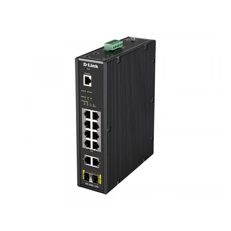 D-LINK DIS-200G-12PS 12-Port L2 Smart Manag Gigabit - DIS-200G-12PS