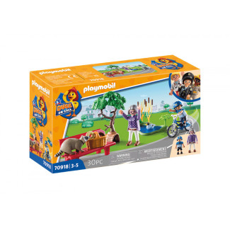 Playmobil Duck on Call - Policière et animaux (70918)