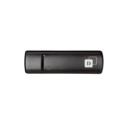 D-Link AC1200 - Sans fil - USB - WLAN - 867 Mbit/s - Noir DWA-182