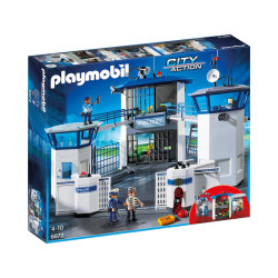 Playmobil City Action - Centre de commande de la police avec prison (6872)