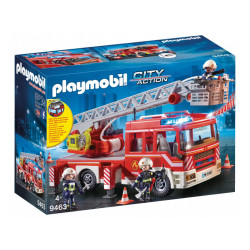Playmobil City Action - Camion de pompiers avec échelle pivotante (9463)