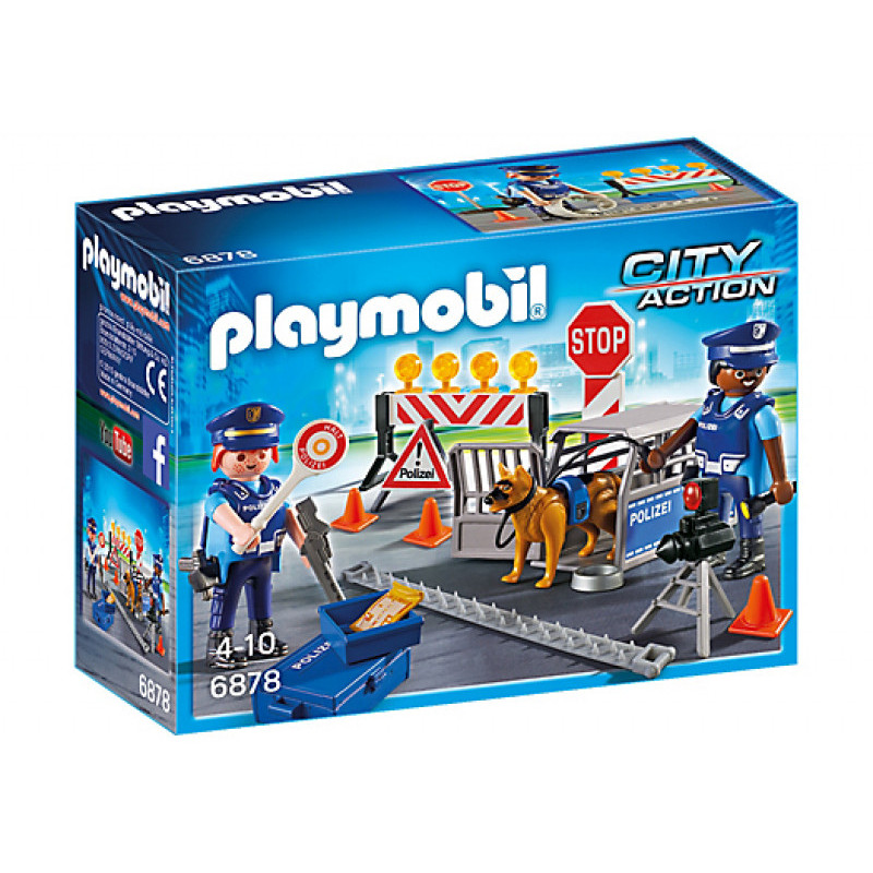 Playmobil City Action - Barrage de police (6878) Playmobil City Action - Barrage de police (6878)