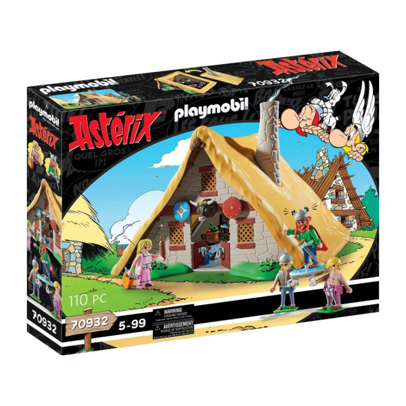 Playmobil Asterix - La hutte d\'Abraracourcix (70932)