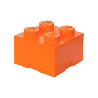 LEGO Brique de rangement 4 plots orange (40031760)