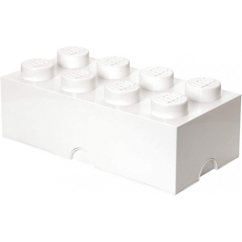 LEGO Brique de rangement 8 plots blanc (40041735)