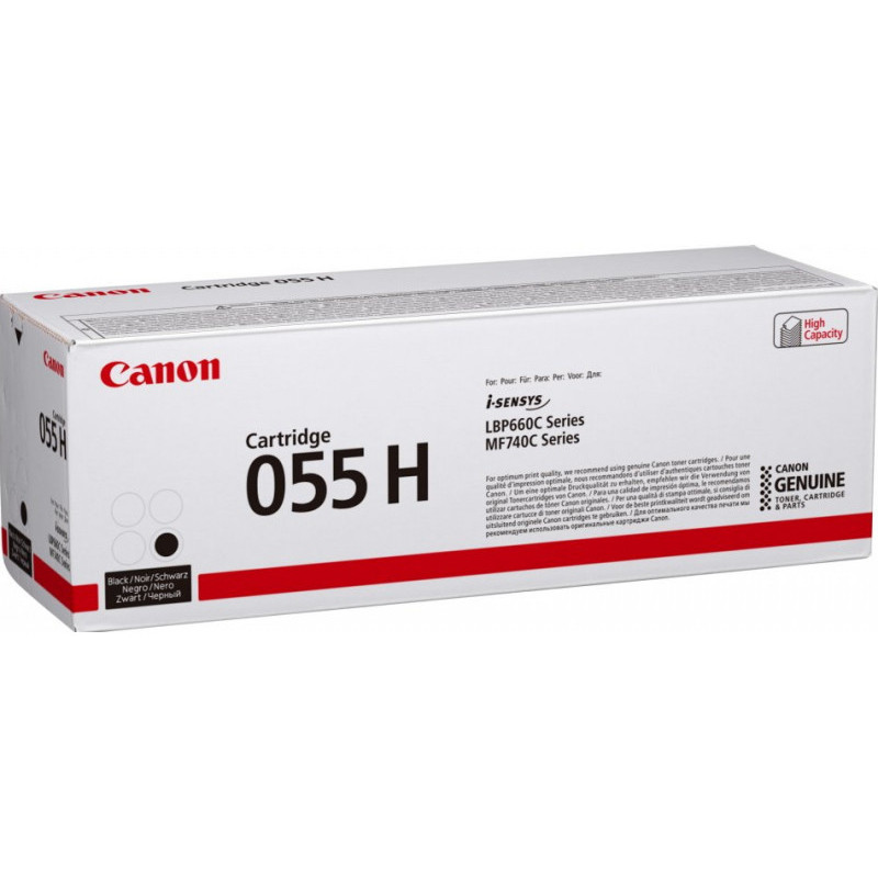 Canon 055H - 7600 pages - Noir - 1 pièce(s) 3020C002