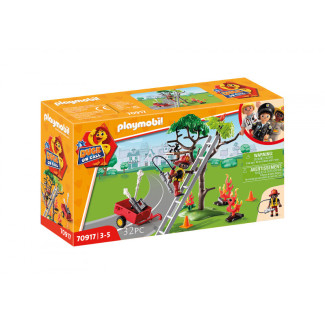 Playmobil Duck on Call - Pompier et chat (70917)
