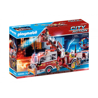 Playmobil City Action - Camion de pompiers avec échelle (70935)