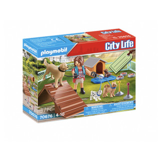Playmobil City Life - Educatrice et chiens (70676)