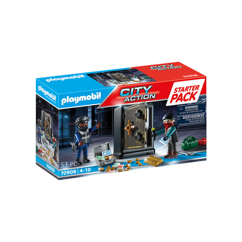 Playmobil City Action - Policier avec cambrioleur de coffre-fort (70908) Playmobil City Action - Policier avec cambrioleur de coffre-fort (70908)
