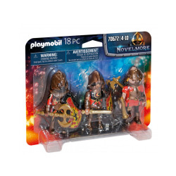 Playmobil Novelmore - 3 combattants Burnham Raiders (70672)