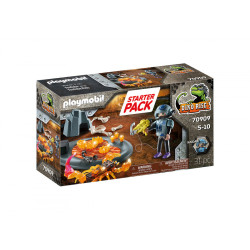 Playmobil Dino Rise - Starter Pack Agent avec Scorpion de feu (70909)