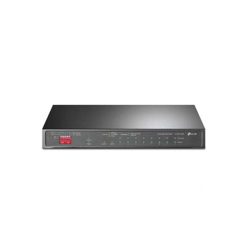 TP-LINK Switch - 10-Port Gigabit PoE - Switch - 1 Gbps TL-SG1210MP