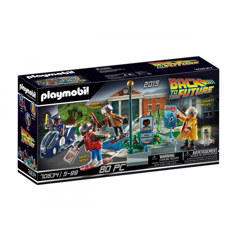 Playmobil Back to the Future - Cours d\'hoverboard (70634)