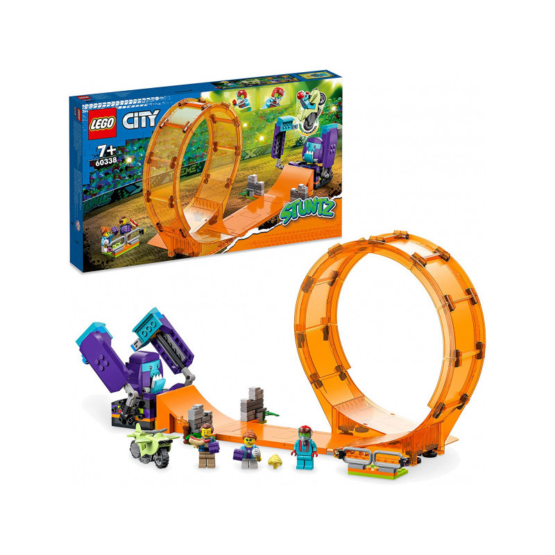 LEGO City - Stuntz Le looping du chimpanzé cogneur (60338)