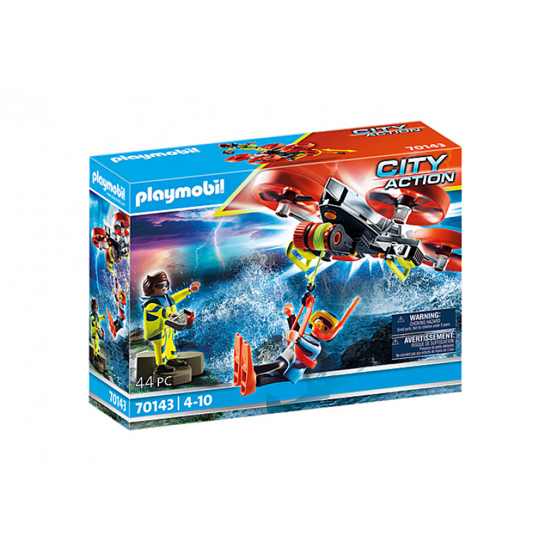 Playmobil City Action - Détresse en mer récupération du plongeur (70143) Playmobil City Action - Détresse en mer récupération du plongeur (70143)