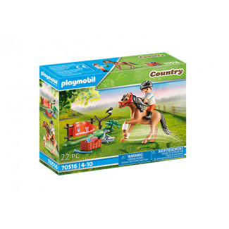 Playmobil Country - Cavalier et poney Connemara (70516)