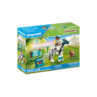 Playmobil Country - Cavalier et poney Lewitzer (70515)