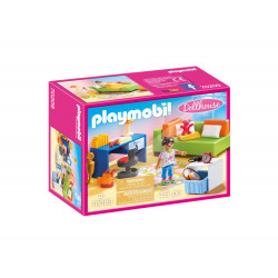 Playmobil Dollhouse - Chambre d\'enfant avec canapé-lit (70209)