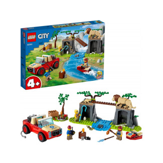 LEGO City - Le tout-terrain de sauvetage des animaux sauvages (60301)