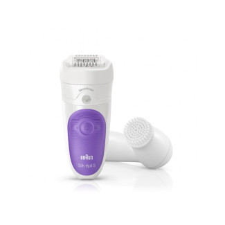 Braun Silk-épil 5 5/870 SensoSmart Épilateur Électrique Violet et 5 Accessoires