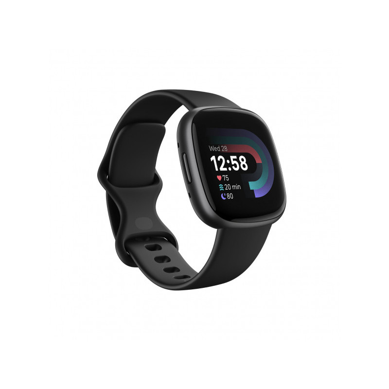 FitBit Versa 4 Fitnesstracker Black.Aluminium - FB523BKBK FitBit Versa 4 Fitnesstracker Black.Aluminium - FB523BKBK