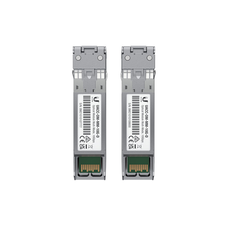 UbiQuiti Optical Multi Mode Module 10G 2er Pack UACC-OM-MM-10G-D-2