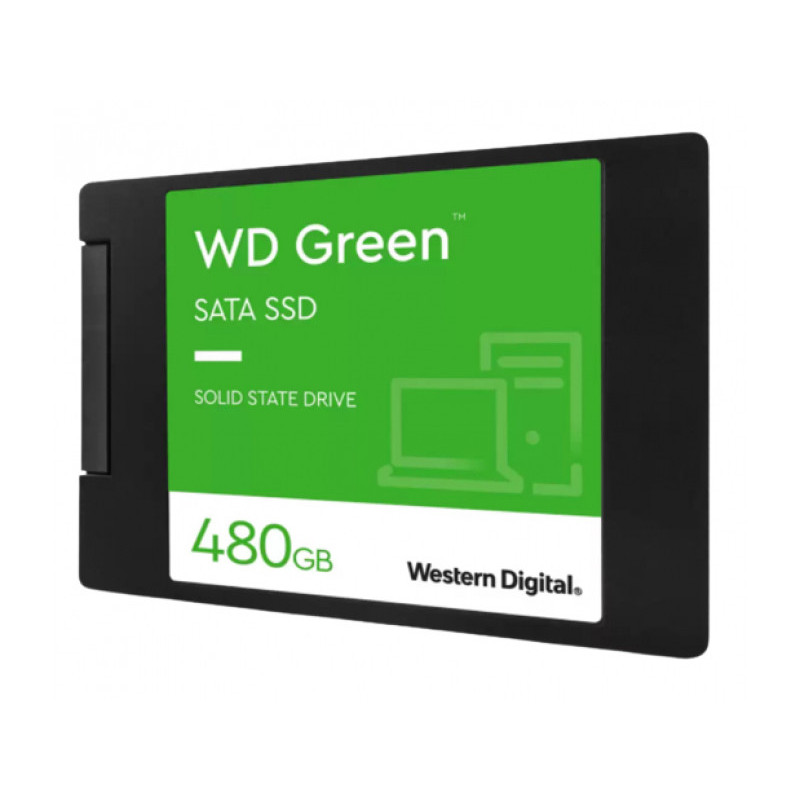 WD Green SSD 2.5 480GB 3D NAND - WDS480G3G0A WD Green SSD 2.5 480GB 3D NAND - WDS480G3G0A