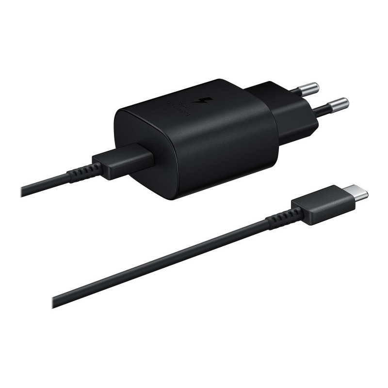 Samsung Galaxy Fast Travel Charger USB Type C 25W 1m Black EP-TA800XBEGWW