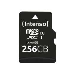 Intenso memory card microSDXC UHS-I Performance 256 GB + adapter CL 10