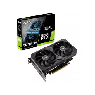 VGA Asus GeForce® RTX 3050 8GB DUAL OC LHR - 90YV0HH0-M0NA00