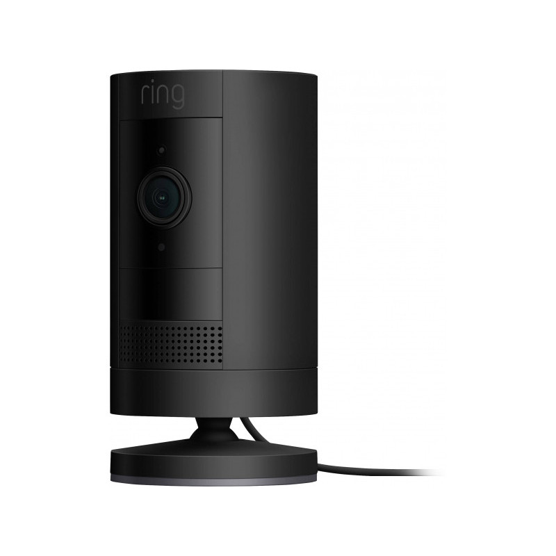 Ring Stick up Cam Plugin Black EU 8SW1S9-BEU0