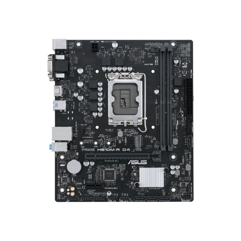 ASUS PRIME H610M-R D4(1700) (D) - micro ATX - 90MB1B40-M0ECY0